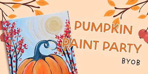 Pumpkin Canvas Paint Party
