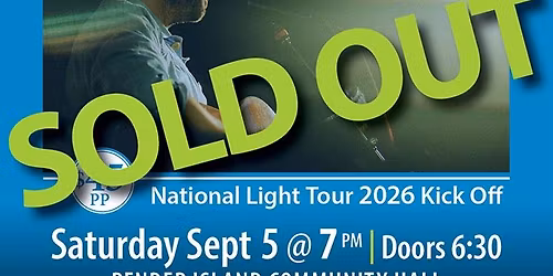 DAN MANGAN in concert on PENDER ISLAND