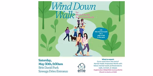 Wind Down Walk for Mental Health Awareness