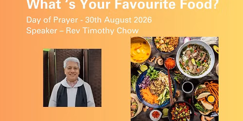 Day of Prayer - What's Your Favorite Food