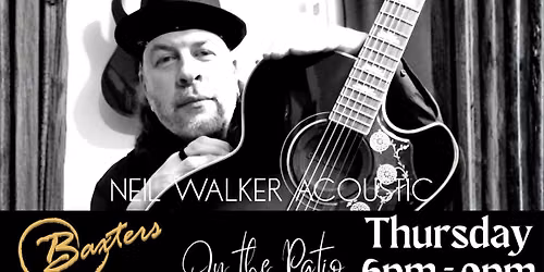 Neil Walker Acoustic Live On The Patio