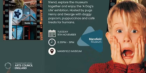**SOLD OUT **Dogs at the Museum: A Festive Dog Cinema Evening