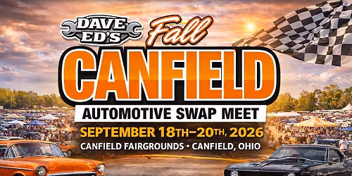 Fall Canfield Automotive Swap Meet