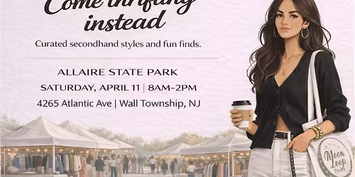 Moon Loop Thrift Pop-up @ Allaire State Park Flea Market - April 11