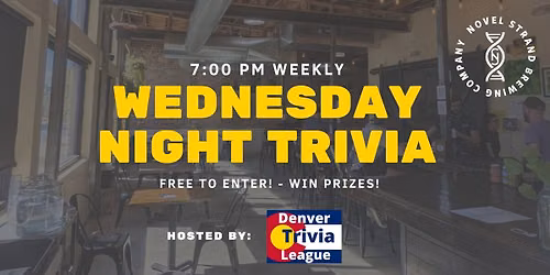Trivia Night @ Novel Strand