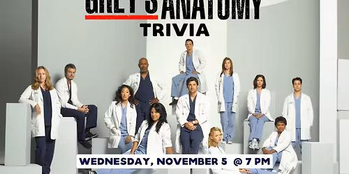 Greys Anatomy Trivia