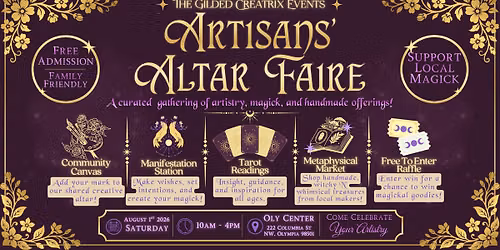 Artisans' Altar Faire \u2727 Metaphysical Market & Experience