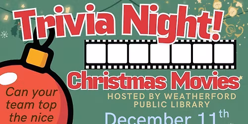 Trivia Night at Antebellum: Christmas Movies!