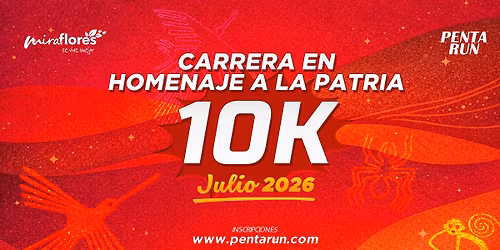 Carrera en Homenaje a la Patria 10K y 5K 2026