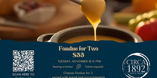 Fondue for Two!