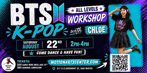 BTS K-POP Workshop with Chloe!