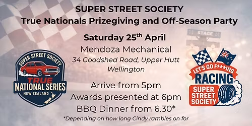 Super Street Society True Nationals Prizegiving & Off-Season Party \ud83c\udf89 