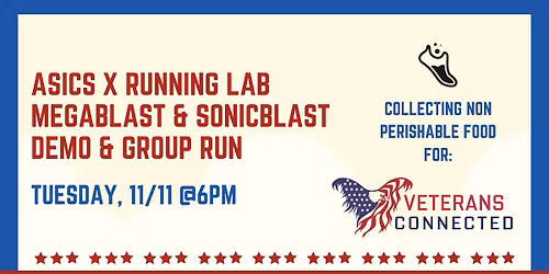 ASICS Megablast & Sonicblast Demo & Group Run