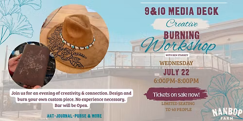 Hat Burning Workshop: Traverse City! (9&10 Media Deck)