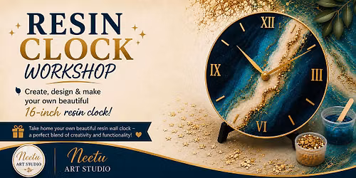 Resin Clock Workshop
