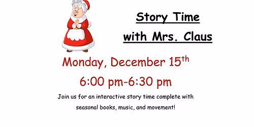 Story Time with Mrs. Claus