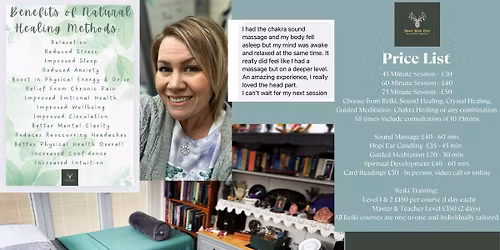 Reiki Sound Bath for Healing, Wellbeing & Relaxation 