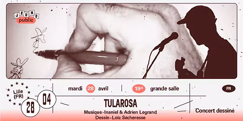 Tularosa - Concert dessin\u00e9 \u2219 L'A\u00e9ronef