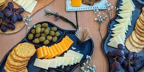 Charcuterie Board and Dip Cup - Pottery Class