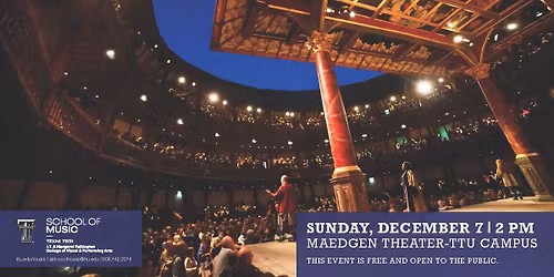 Shakespeare at the Solstice - a VMC holiday celebration!