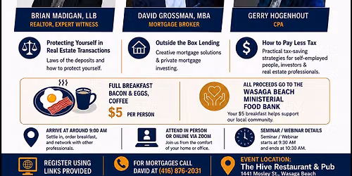 Mortgage, Tax & Real Estate Protection Breakfast 