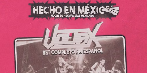HECHO EN M\u00c9XICO \ud83e\udd85 22 de AGOSTO en Foro Hilvana CDMX