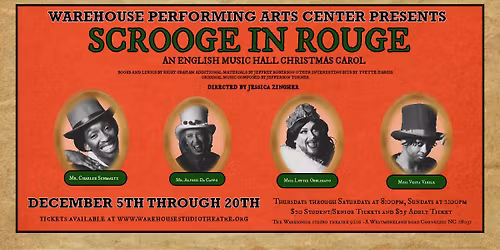 Scrooge In Rouge: An English Music Hall Christmas Carol