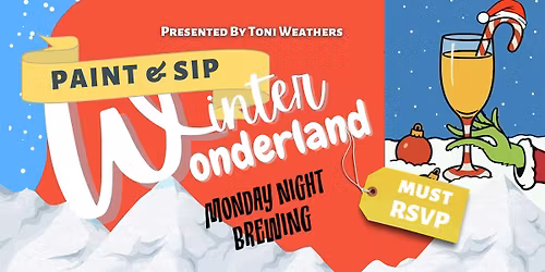 Winter Wonderland Paint & Sip