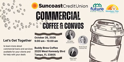 Commercial, Coffee and Convos