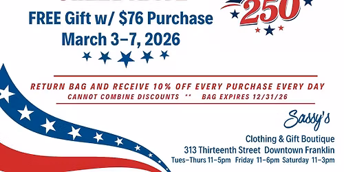 Free Gift w\/Purchase of $76