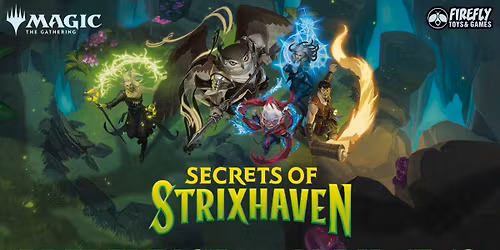 MTG Secrets of Strixhaven Prerelease Weekend
