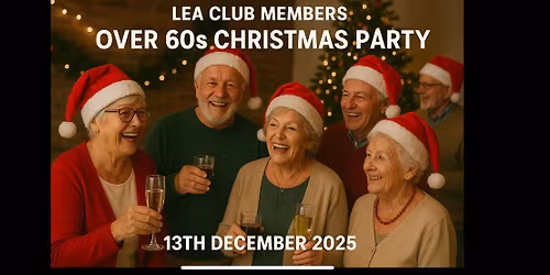 Members, over 60\u2019s Christmas Party