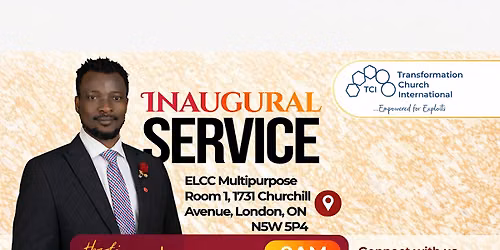 NEW CHURCH - INAUGURAL SERVICE