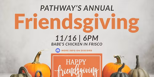 Annual Friendsgiving