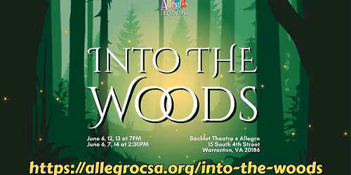Allegro Youth Theatre Presents: Into the Woods