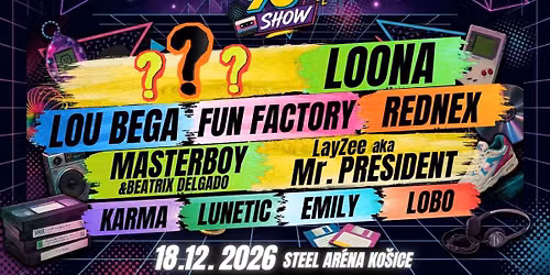 tvoja 90's SHOW Ko\u0161ice