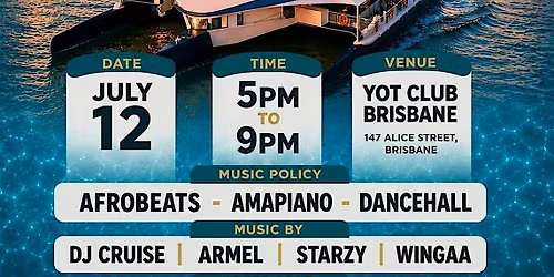 AFROBEATS TAKEOVER | YOT CLUB BRISBANE