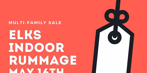 Multi-family sale!  Each table is a different member.  