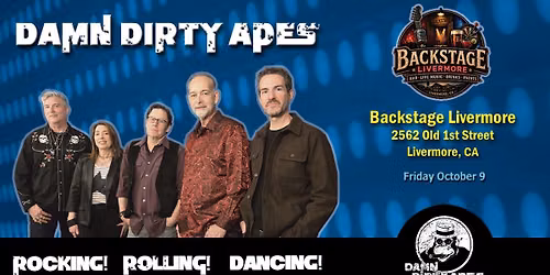 Damn Dirty Apes @ Backstage Livermore