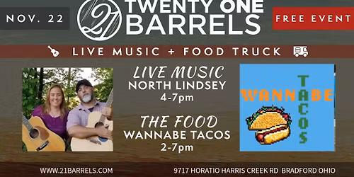 Wannabe Tacos + North Lindsey LIVE