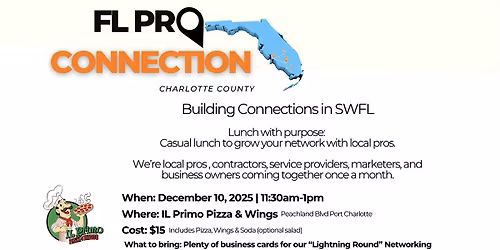 December Building Connections in SWFL - Charlotte County