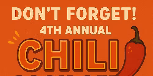 4th Annual Chili Cook-Off