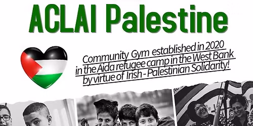 ACLAI Palestine Fundraiser Gig