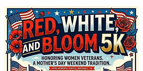 Red, White and Bloom 5k