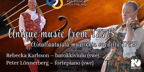 Ainutlaatuista historiallista musiikkia \u2013 Unique music from 1775