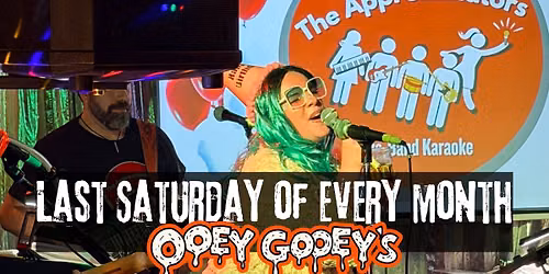 Live-Band Karaoke at Ooey Gooey's - Last Saturday of Every Month!