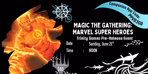 MTG: Marvel Super Heroes Sunday Noon Pre-Release