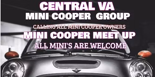 Central VA MINI Cooper Group Meet-up