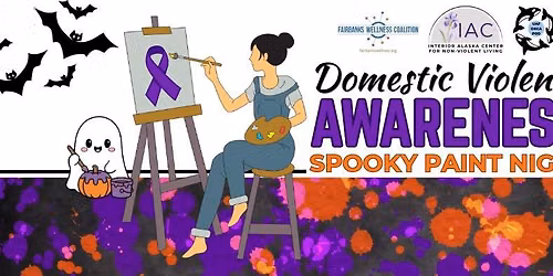 DVAM Spooky Paint Night