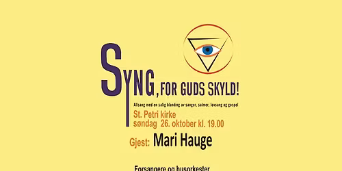Syng, for Guds skyld!